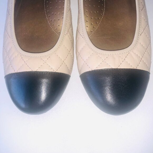 Like New - Vaneli Flats Serene Pudding Nappa Size 10 - Picture 4 of 16